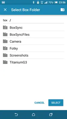 Box Autosync android App screenshot 1