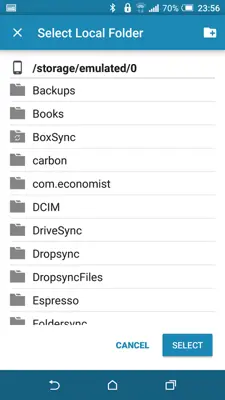 Box Autosync android App screenshot 2